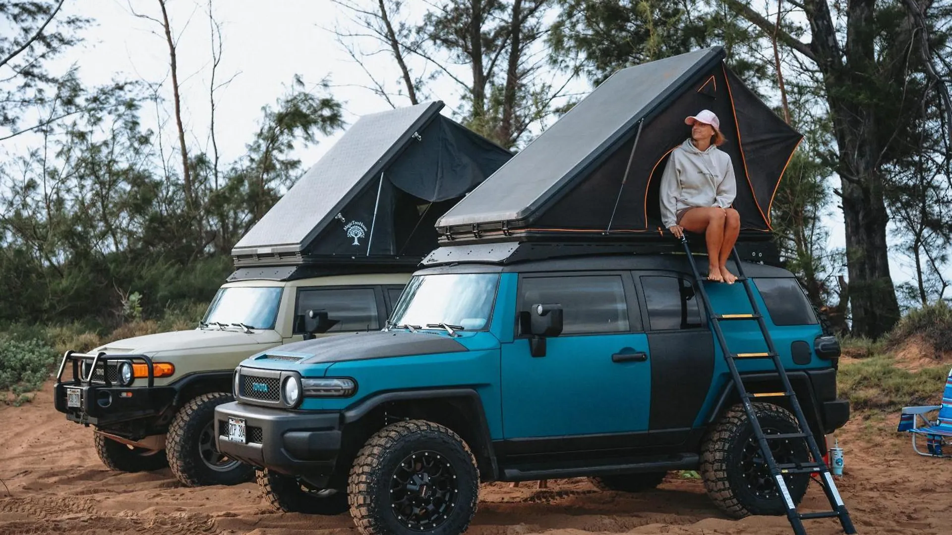 Fully Decked Blue Fj Cruiser! Kapa'a